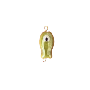 Breloque poisson vert
