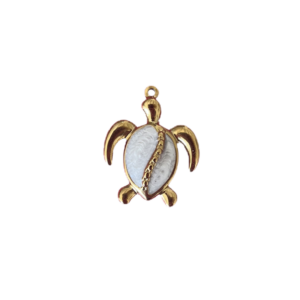 Breloque tortue nacrée